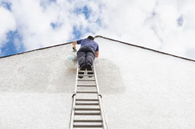 Peinture extérieure à Lamarche — façades et ravalement